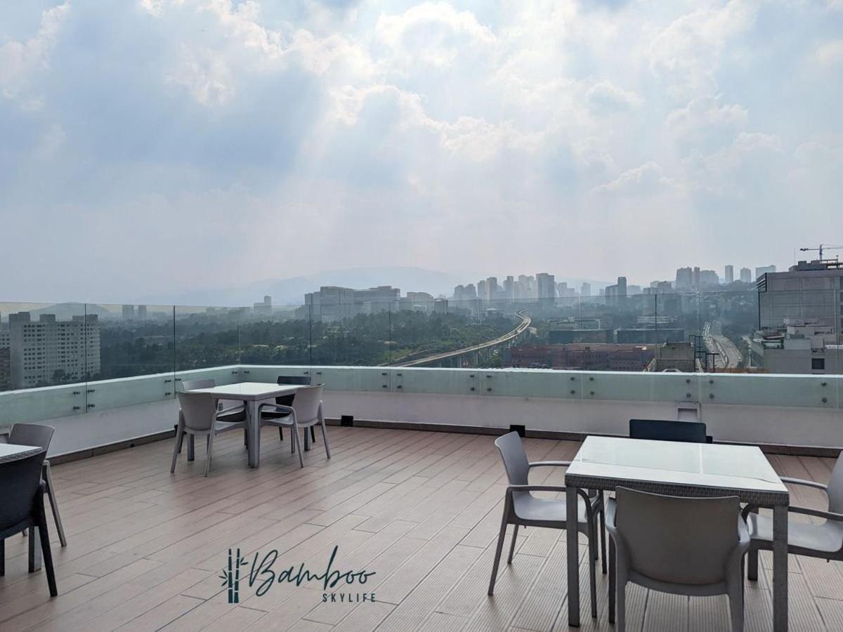 Luxury Condo Santa Fe Cosmocrat By Bamboo Skylife Mexikóváros Kültér fotó
