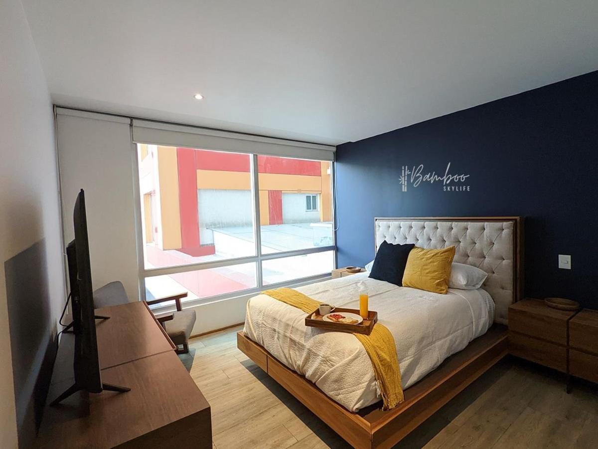 Luxury Condo Santa Fe Cosmocrat By Bamboo Skylife Mexikóváros Kültér fotó